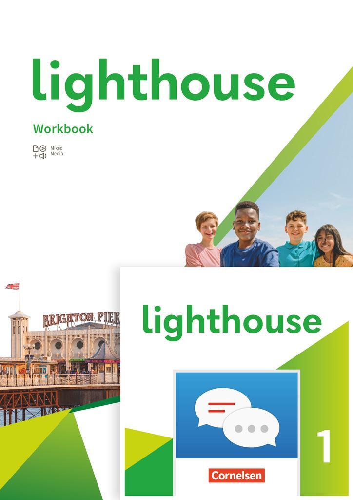 Cover: 9783060346561 | Lighthouse Band 1: 5. Schuljahr. Workbook mit Audios, Erklärfilmen...