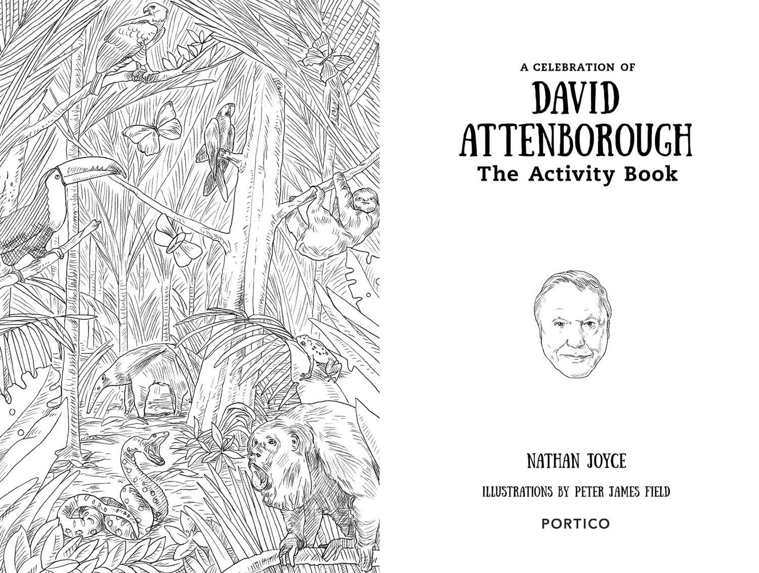 Bild: 9781911622123 | The David Attenborough Activity Book | Nathan Joyce | Taschenbuch