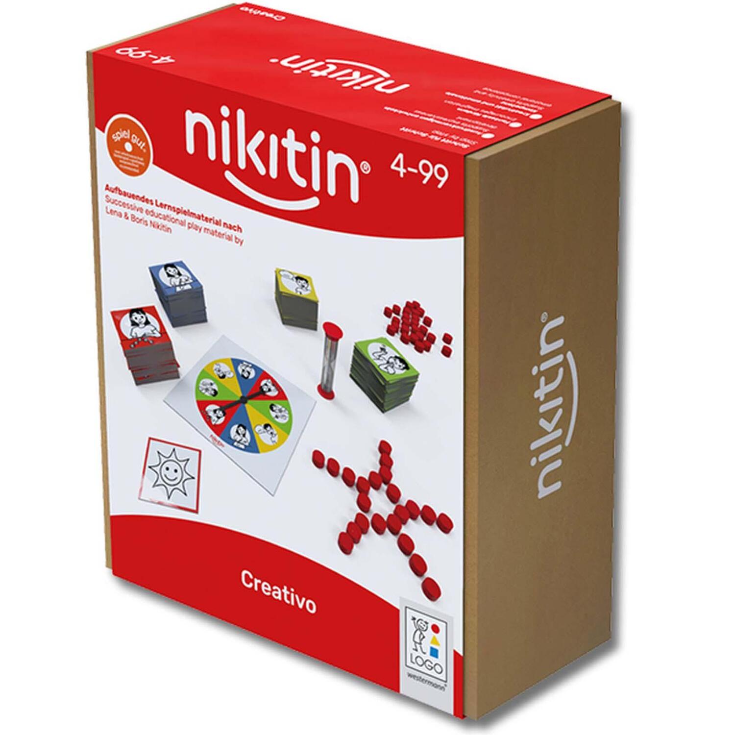 Cover: 9783072100236 | Das Nikitin Material. N9 Creativo | Box | NIKITIN Neuauflage 2022