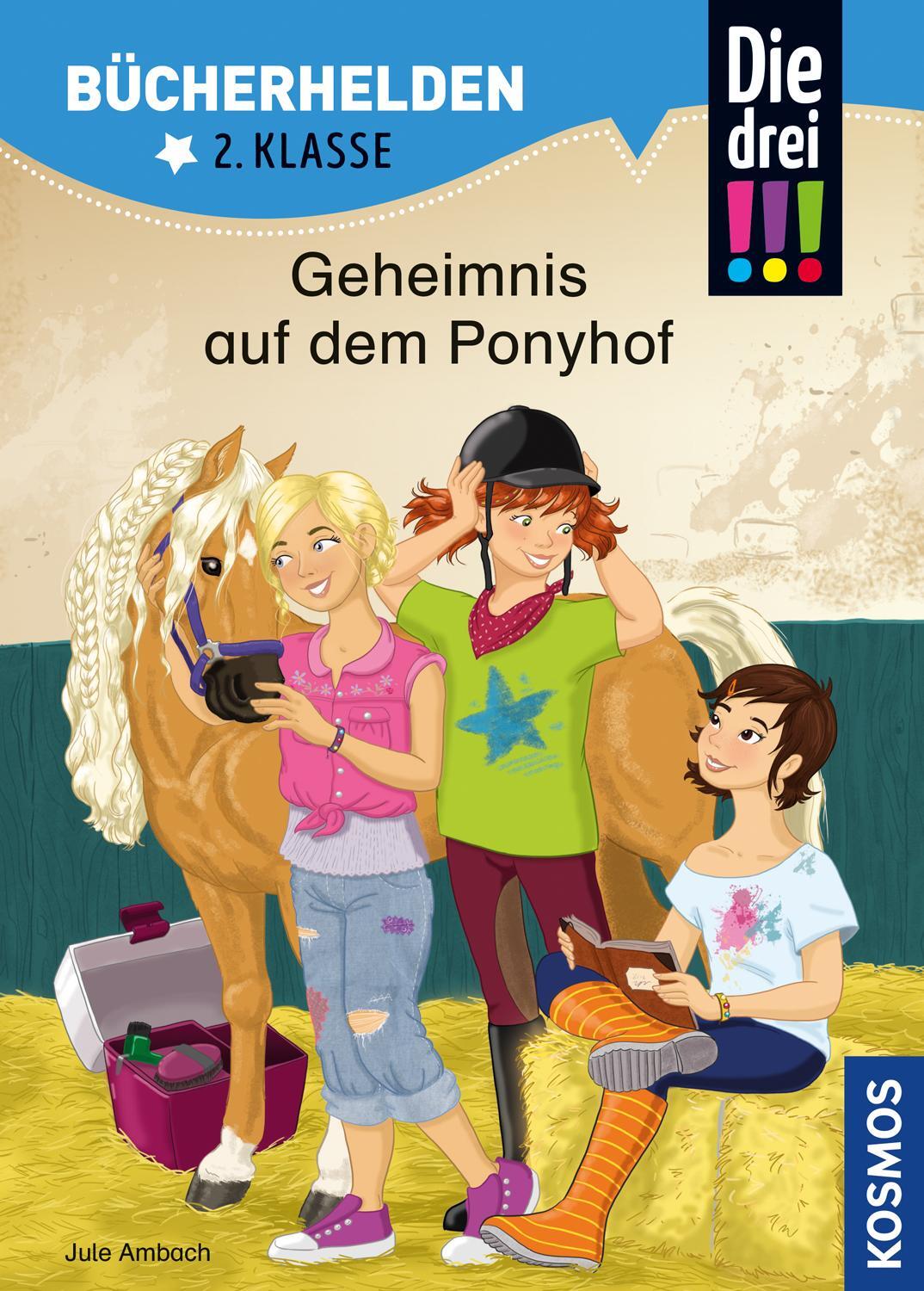 Cover: 9783440163429 | Die drei !!!, Bücherhelden 2. Klasse, Geheimnis auf dem Ponyhof | Buch