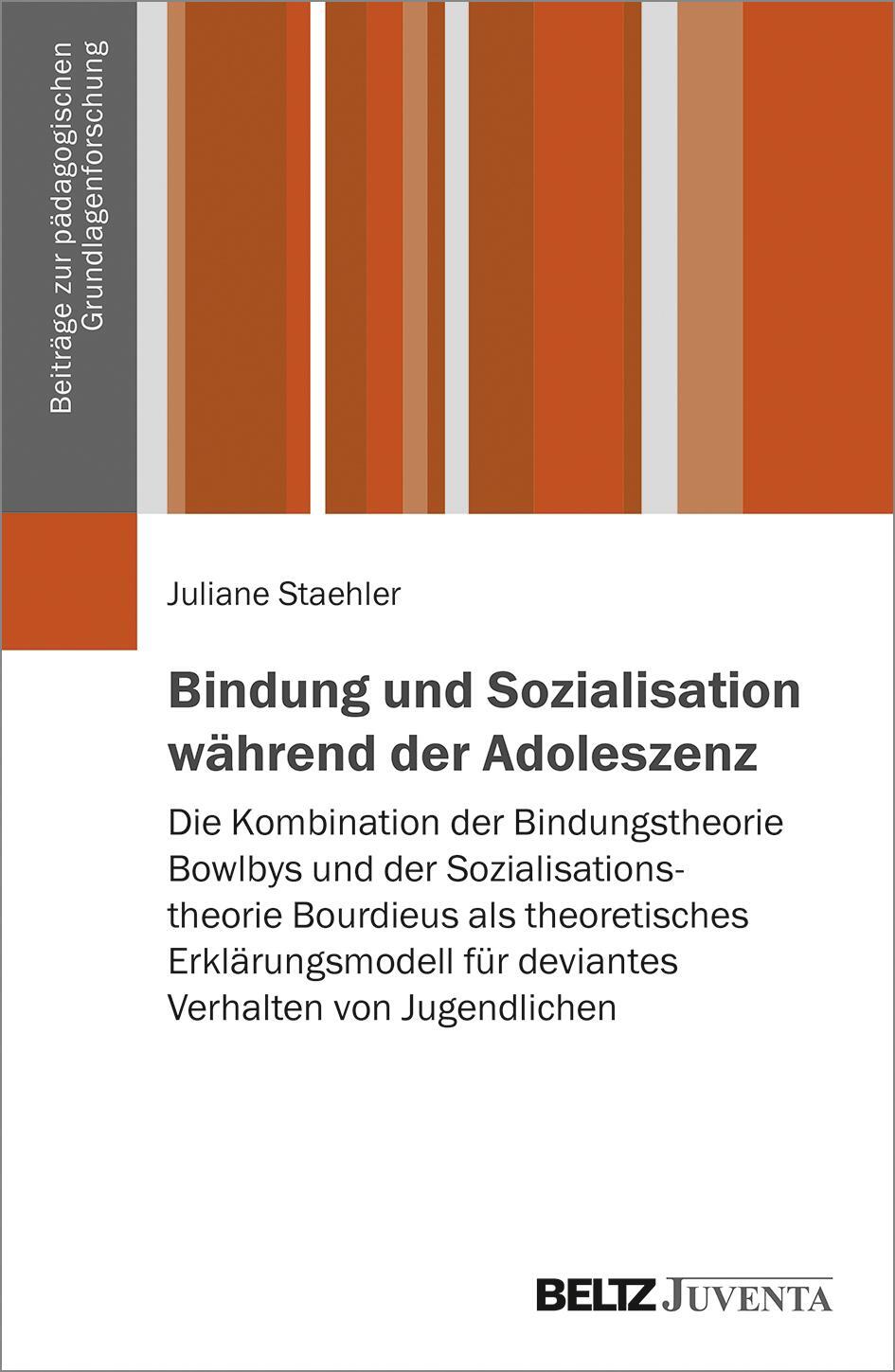 Cover: 9783779963035 | Bindung und Sozialisation während der Adoleszenz | Juliane Staehler
