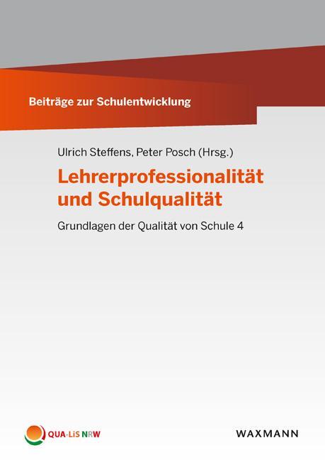 Cover: 9783830941156 | Lehrerprofessionalität und Schulqualität | Ulrich Steffens (u. a.)