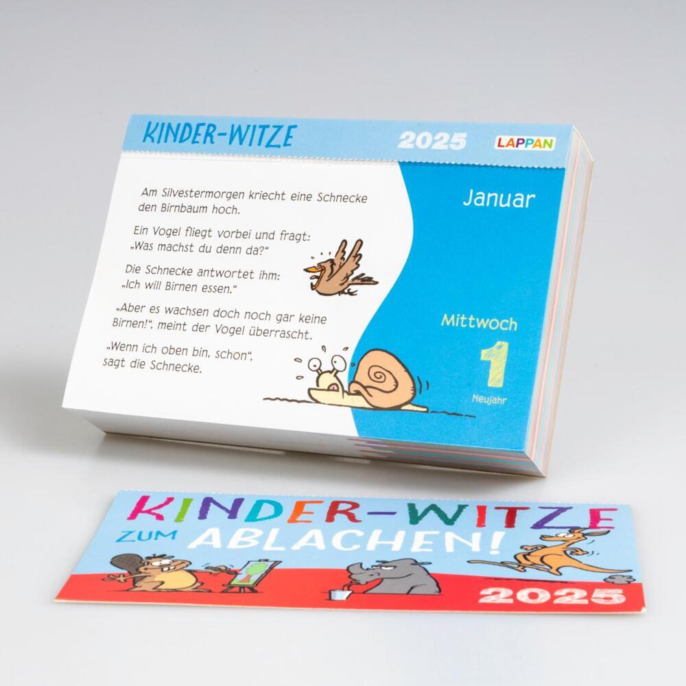 Bild: 9783830321286 | Kinder-Witze zum Ablachen! 2025: Mein Kalender für jeden Tag | 640 S.