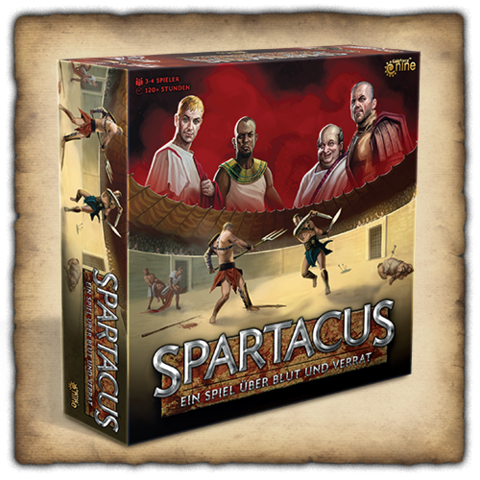 Cover: 9420020253599 | Spartacus Board Game (2021) - German Language | Spartacus | GF9SPA01