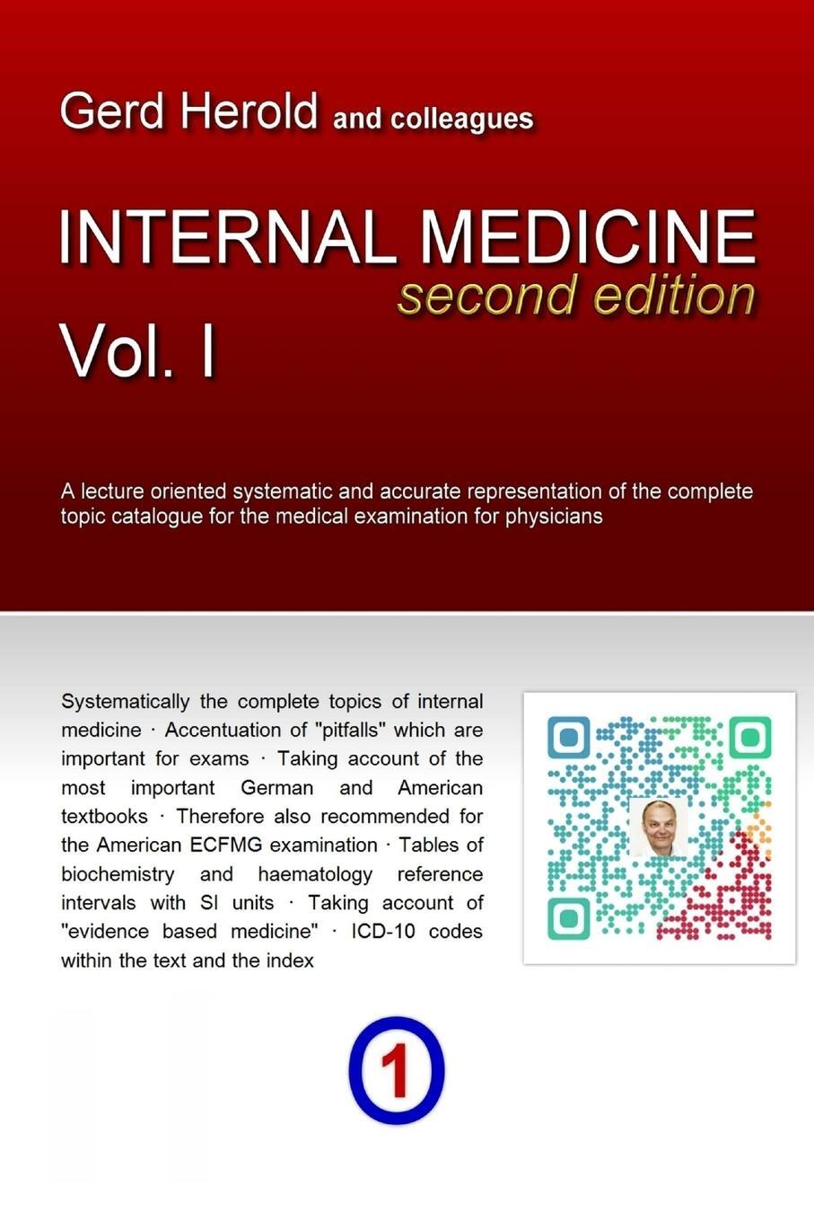 Cover: 9781291727333 | HEROLD's Internal Medicine (Second Edition) - Vol. 1 | Gerd Herold