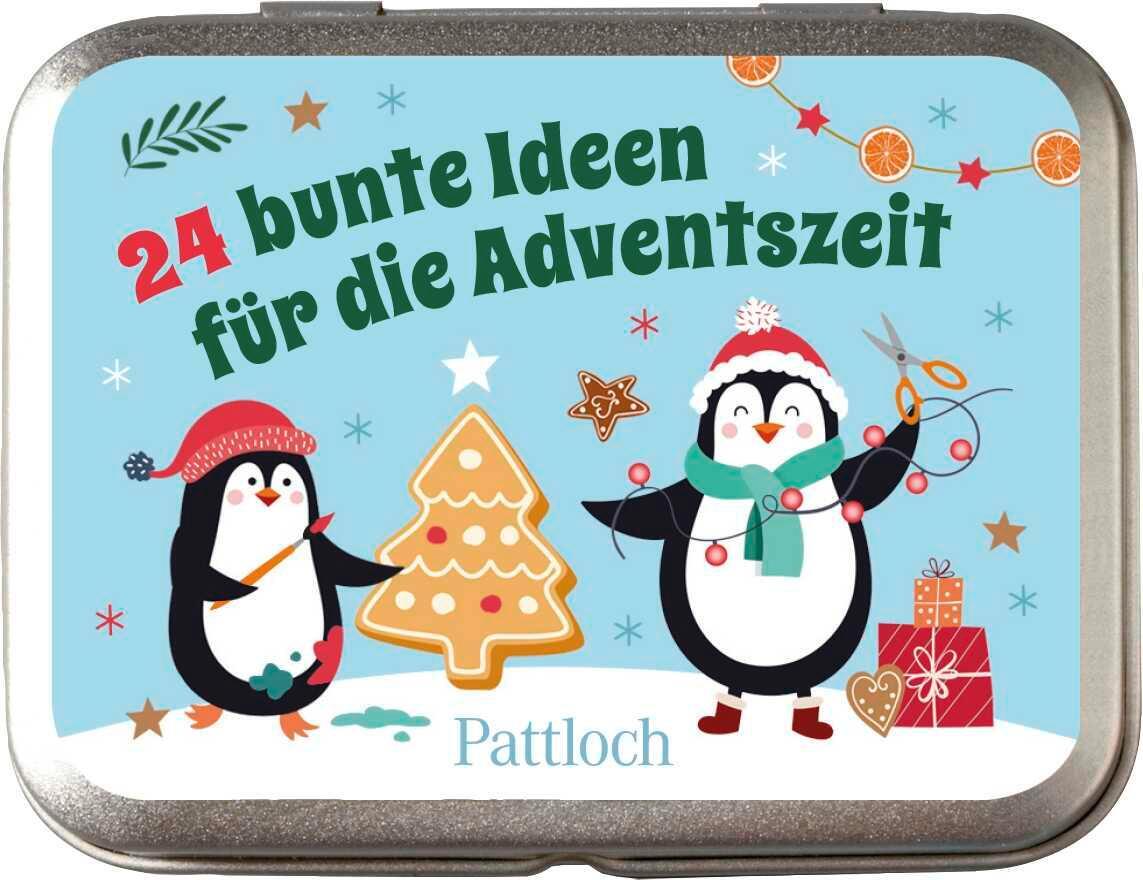 Cover: 4260308345388 | 24 bunte Ideen für die Adventszeit | Pattloch Verlag | Spiel | 25 S.