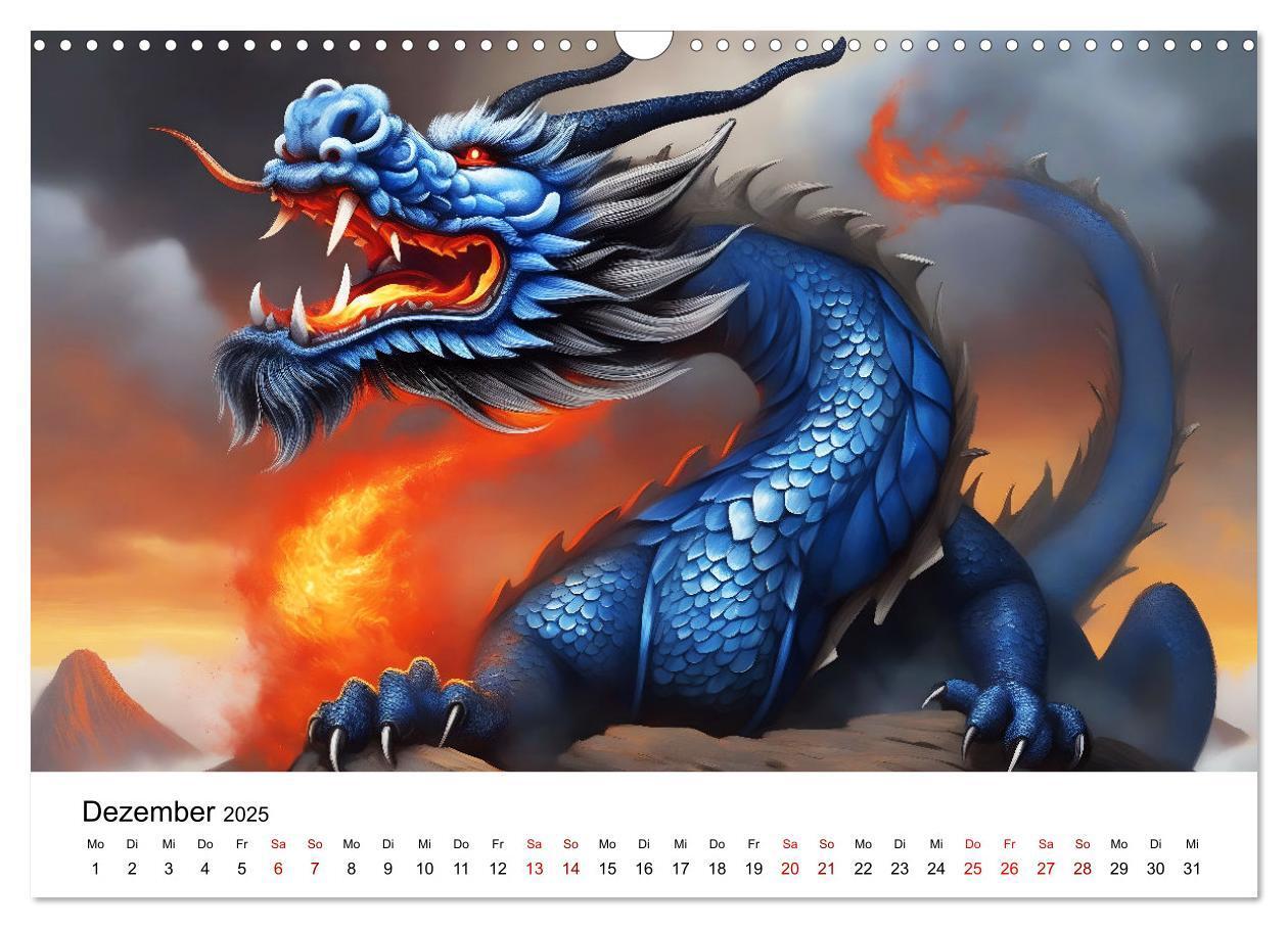 Bild: 9783383805639 | Drachen - Furchterregende und imposante Fabelwesen (Wandkalender...