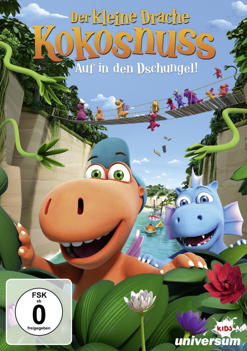 Cover: 4061229007702 | Der kleine Drache Kokosnuss - Auf in den Dschungel! | Gabriele Walther