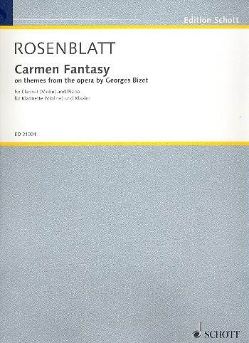 Cover: 9790001175326 | Carmen Fantasy | Alexander Rosenblatt | Buch | 60 S. | Deutsch | 2010