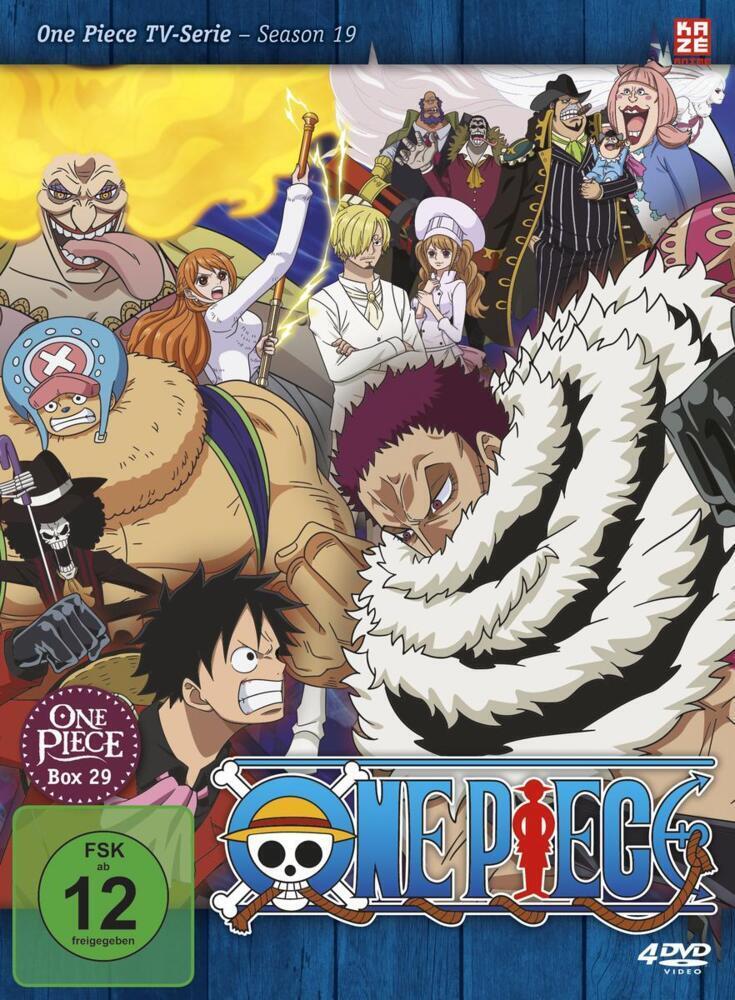 Cover: 7630017528278 | One Piece - TV-Serie. Box.29, 4 DVD | Episoden 854-877. Japan | DVD