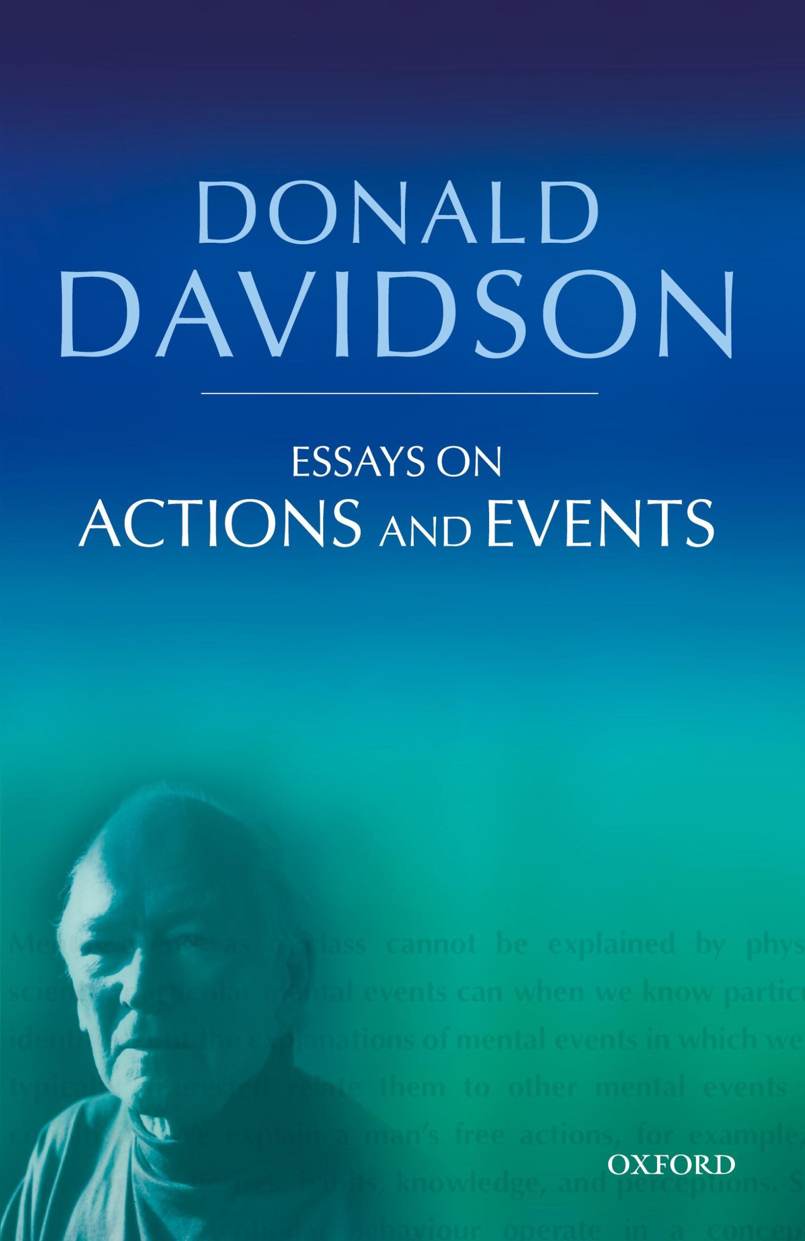 Cover: 9780199246274 | Essays on Actions and Events | Donald Davidson | Taschenbuch | 2013