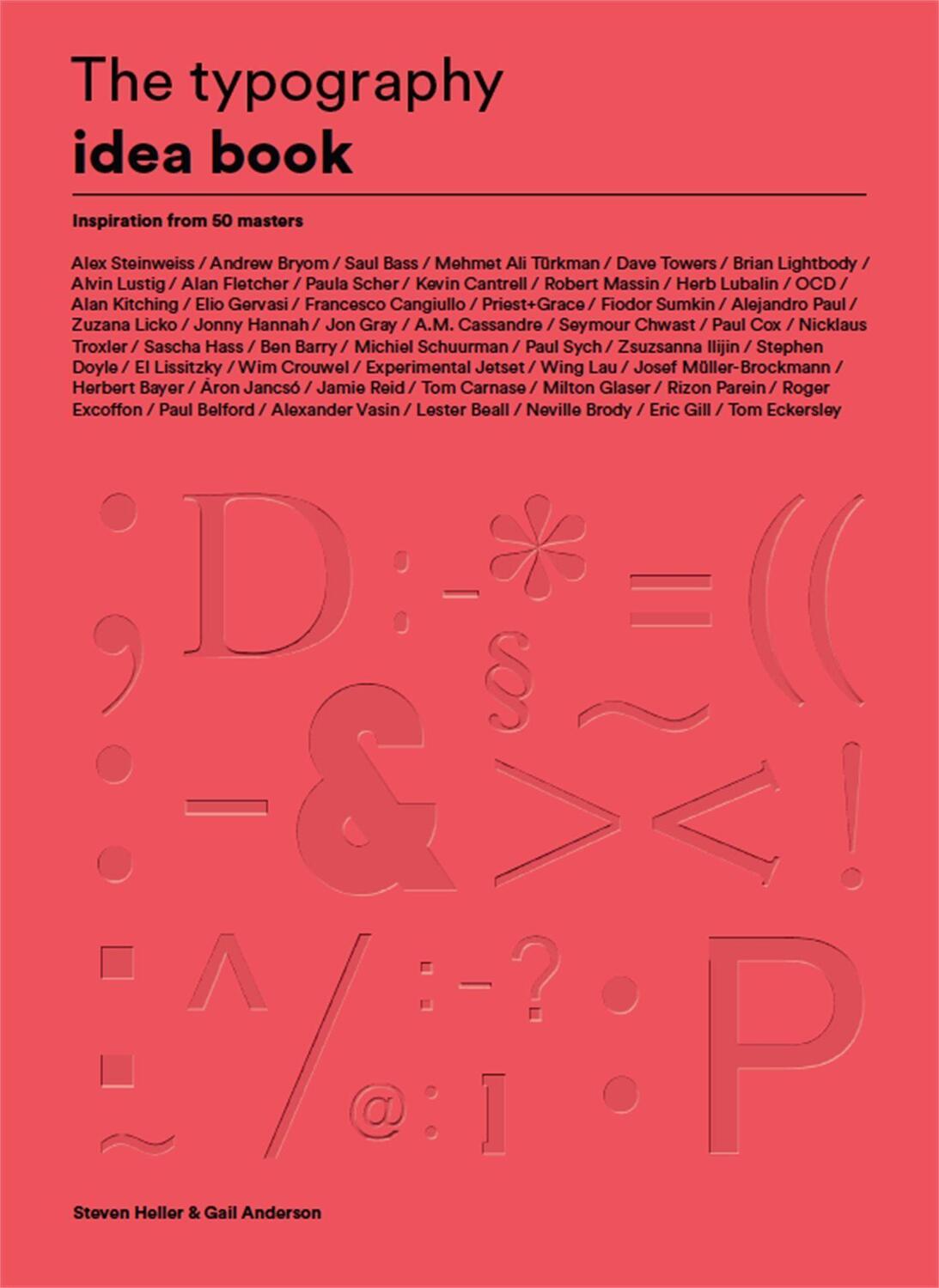 Cover: 9781780678498 | The Typography Idea Book | Inspiration from 50 Masters | Taschenbuch