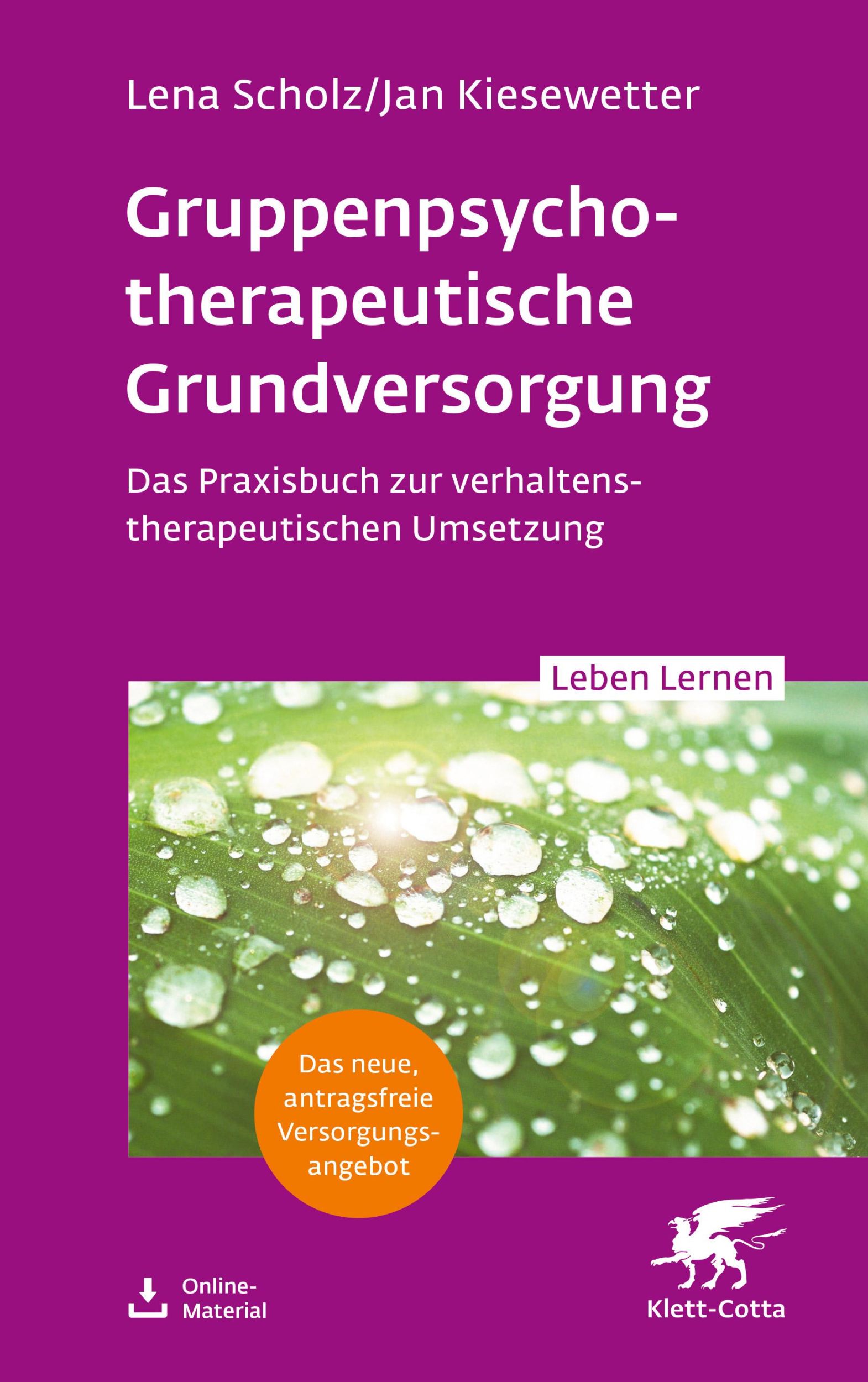 Cover: 9783608893199 | Gruppentherapeutische Grundversorgung (Leben Lernen, Bd. 345) | Buch