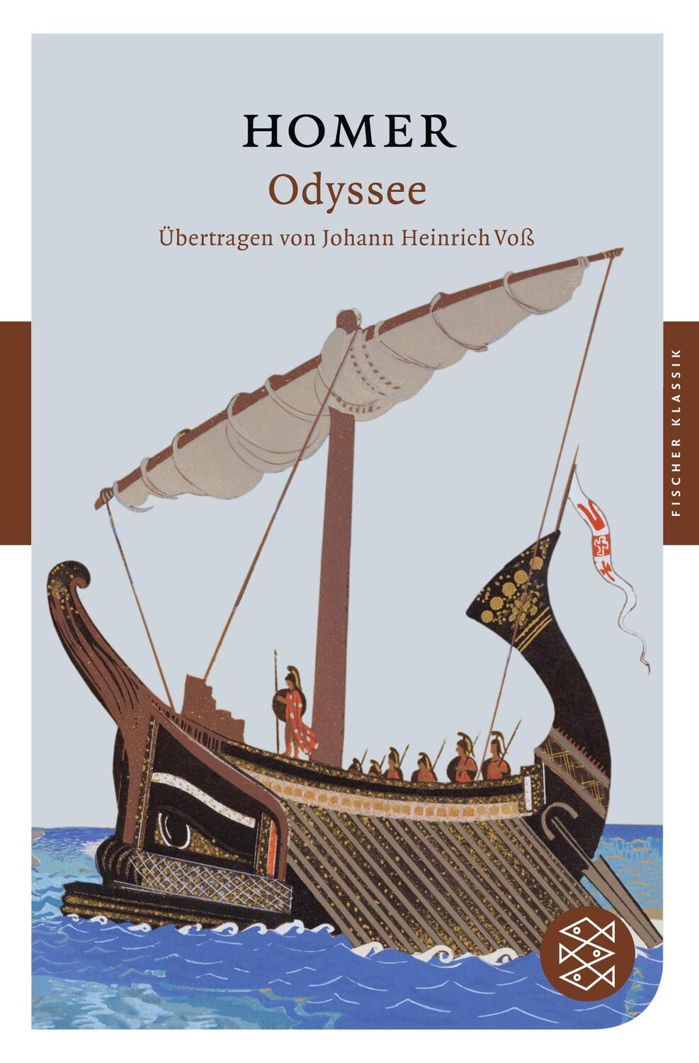 Cover: 9783596900190 | Odyssee | Homer | Taschenbuch | Fischer Klassik | Paperback | 412 S.