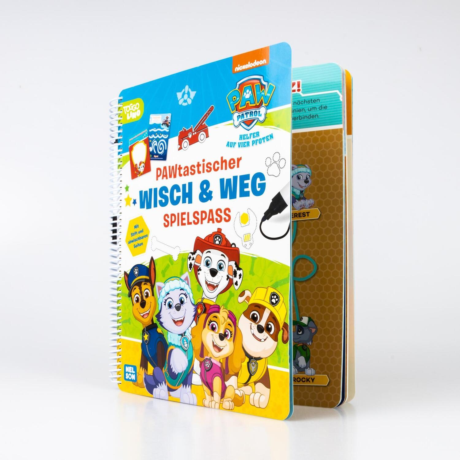 Bild: 9783845124193 | PAW Patrol Mitmachbuch: PAWtastischer Wisch &amp; Weg Spielspaß | Buch