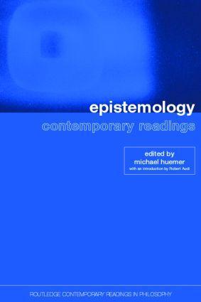 Cover: 9780415259217 | Epistemology: Contemporary Readings | Contemporary Readings | Buch