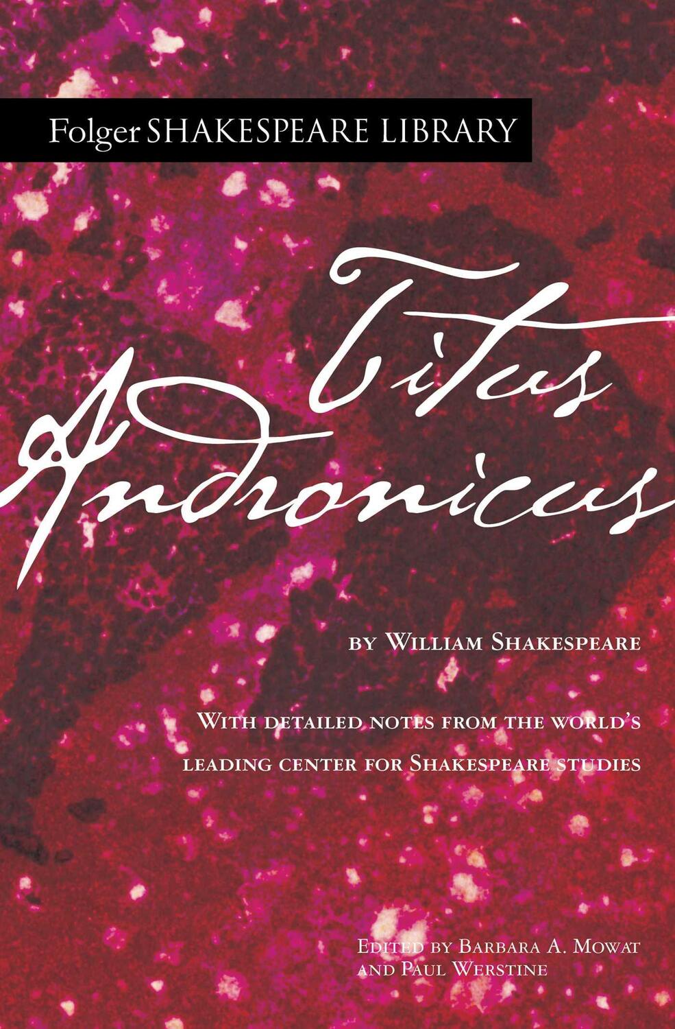 Cover: 9781982156893 | Titus Andronicus | William Shakespeare | Taschenbuch | Englisch | 2020
