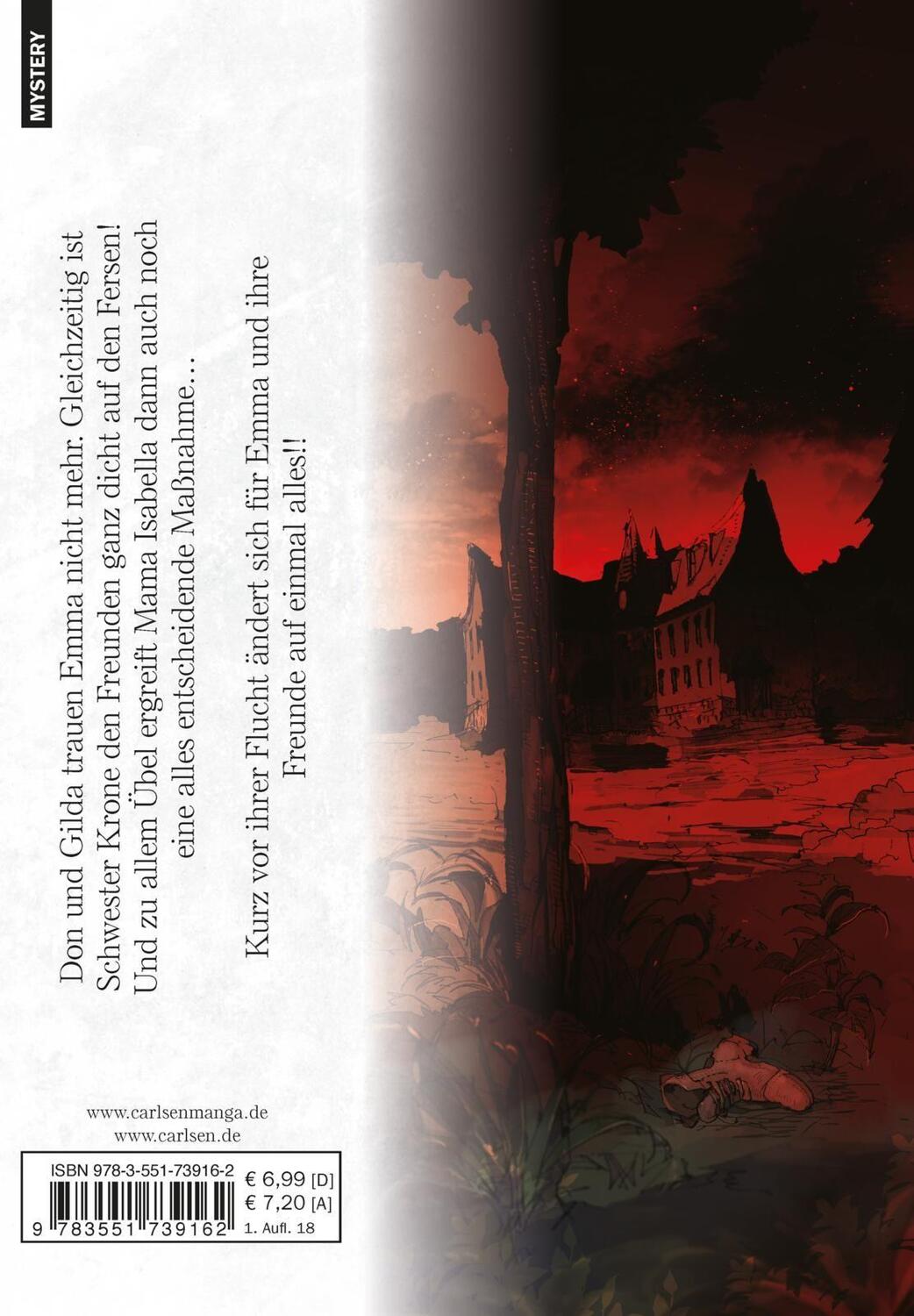 Rückseite: 9783551739162 | The Promised Neverland 3 | Ein emotionales Mystery-Horror-Spektakel!