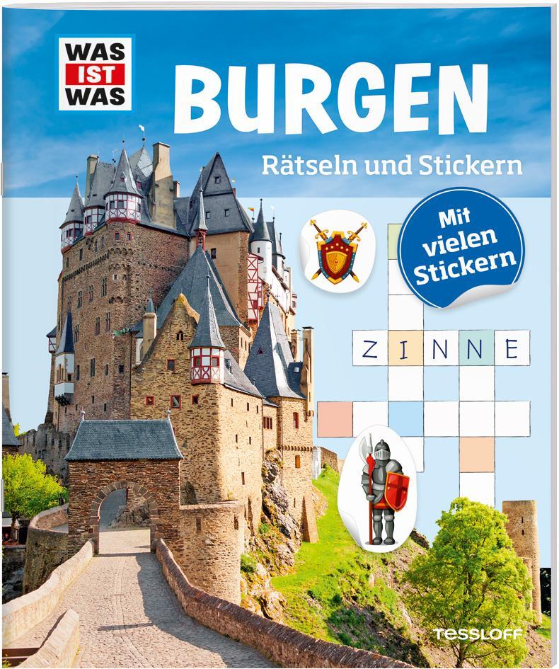 Cover: 9783788621667 | Rätseln und Stickern: Burgen | Lisa Hebler | Taschenbuch | Deutsch