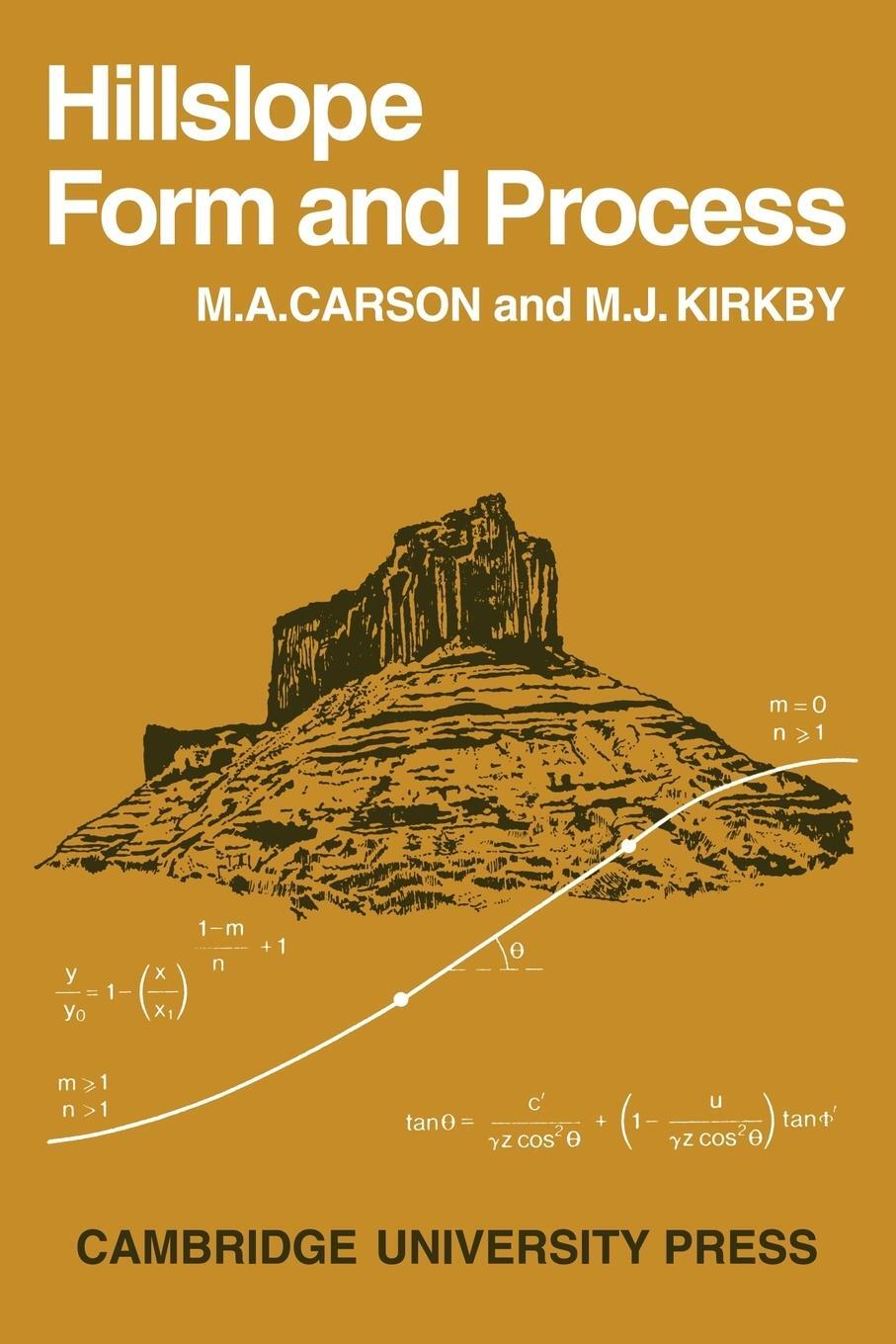 Cover: 9780521109116 | Hillslope Form and Process | Carson (u. a.) | Taschenbuch | Paperback