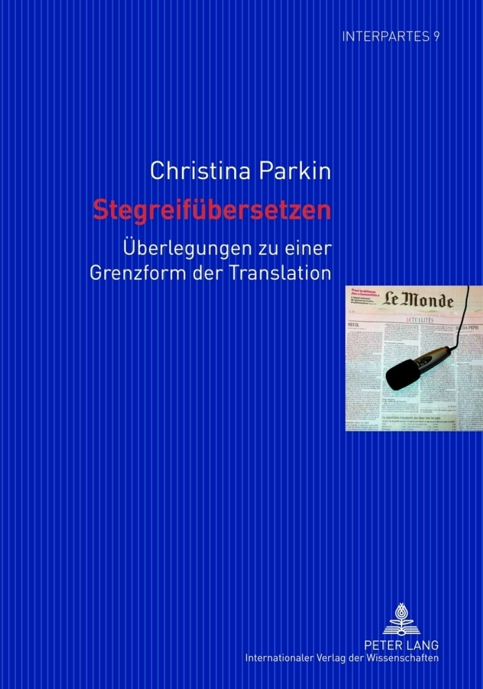 Cover: 9783631623725 | Stegreifübersetzen | Christina Parkin | Taschenbuch | Deutsch
