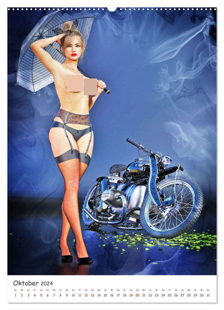 Bild: 9783675641389 | Sexy Frauen und heiße Öfen (hochwertiger Premium Wandkalender 2024...