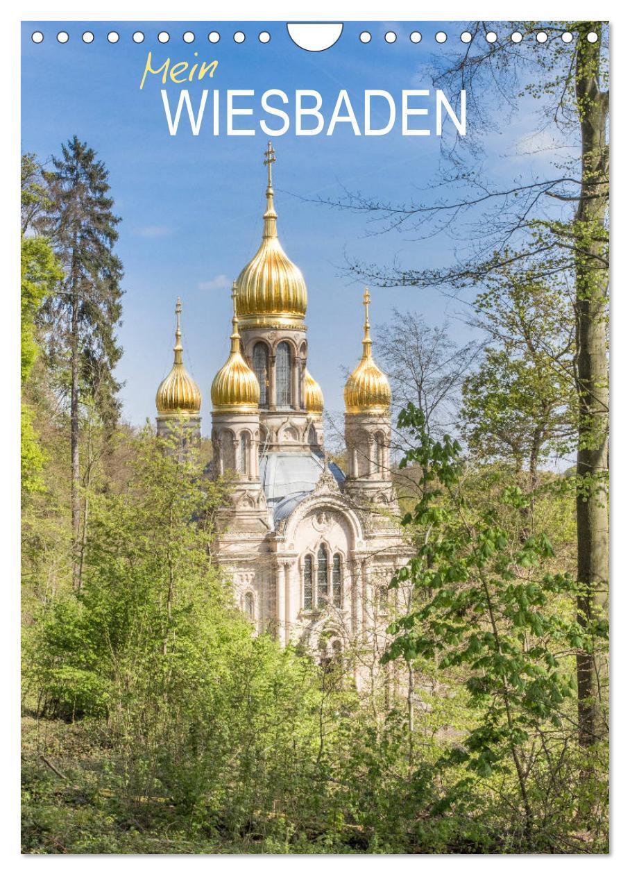 Cover: 9783435987887 | Mein Wiesbaden (Wandkalender 2025 DIN A4 hoch), CALVENDO...