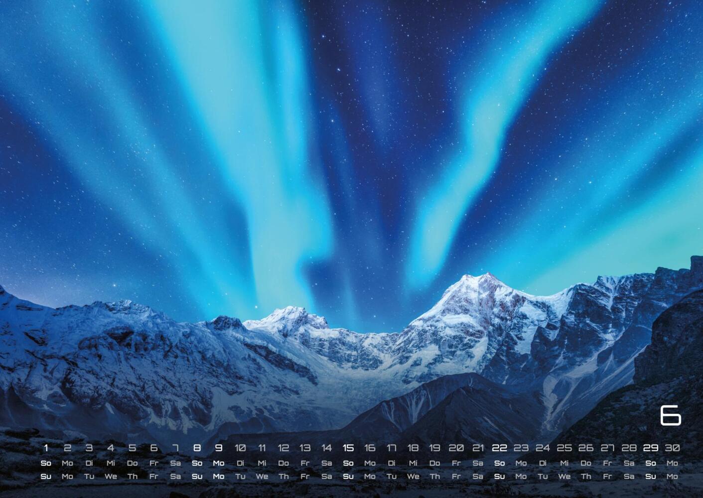 Bild: 9783986734251 | Polarlichter - grandiose Naturschauspiele - 2025 - Kalender DIN A2