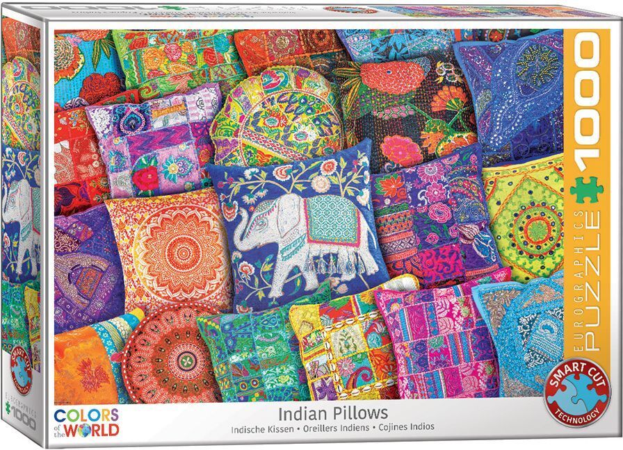 Bild: 628136654708 | Indian Pillows (Puzzle) | Spiel | In Spielebox | 6000-5470 | 2023