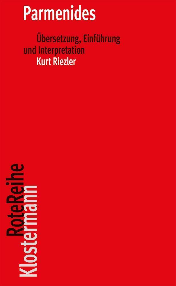 Cover: 9783465043027 | Parmenides | Hans-Georg Gadamer | Taschenbuch | Deutsch | 2017