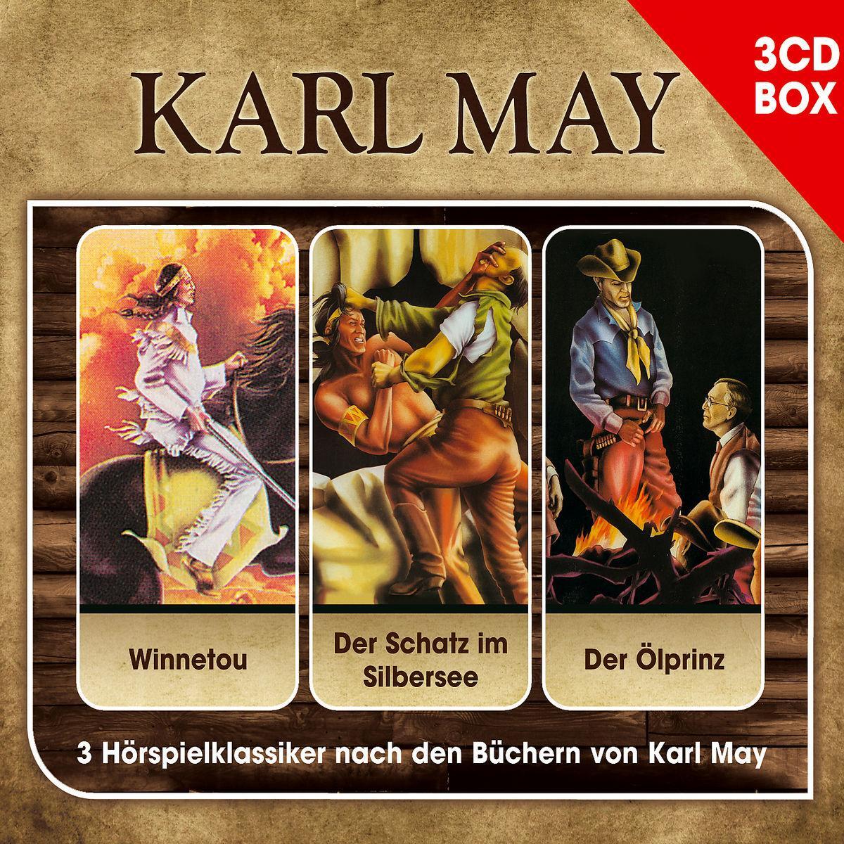 Cover: 602527944432 | Karl May: Hörspielklassiker - 3-CD Hörspielbox | Karl May | Audio-CD