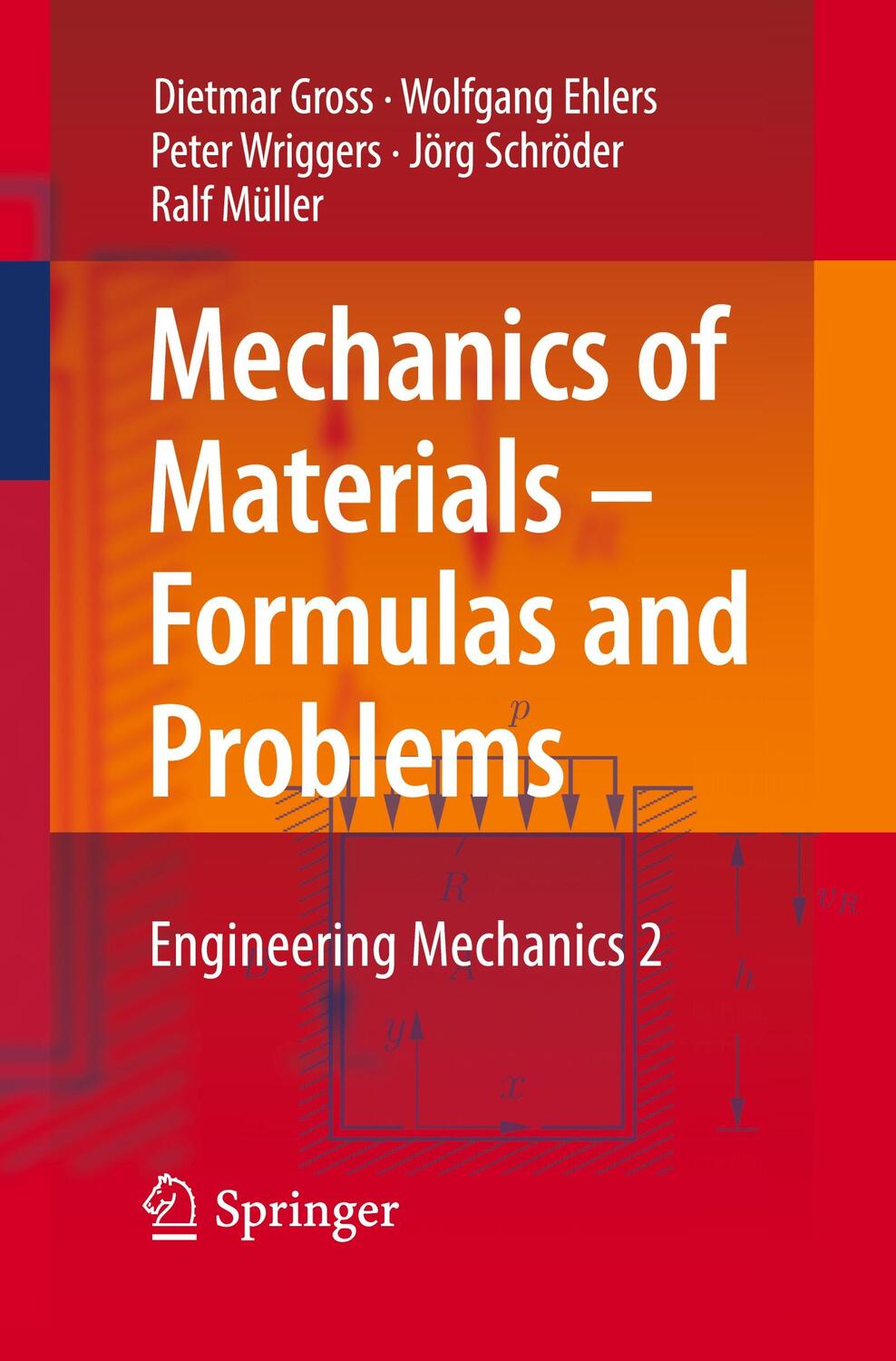 Cover: 9783662538791 | Mechanics of Materials - Formulas and Problems | Dietmar Gross (u. a.)