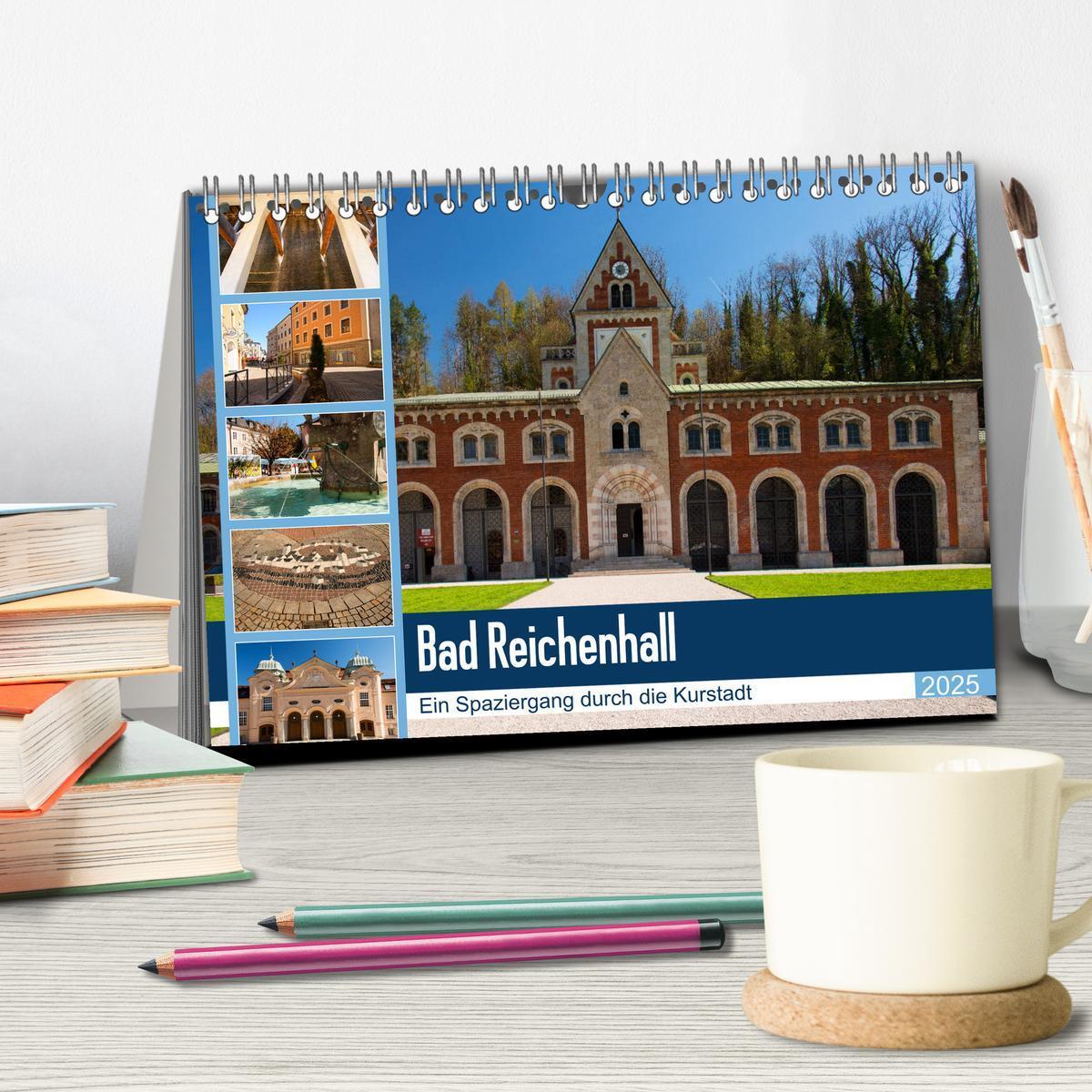 Bild: 9783435376254 | Bad Reichenhall (Tischkalender 2025 DIN A5 quer), CALVENDO...