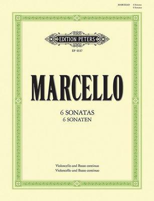 Cover: 9790014030773 | 6 Sonaten | Violoncello-Ensemble | Benedetto Marcello | Buch | Buch