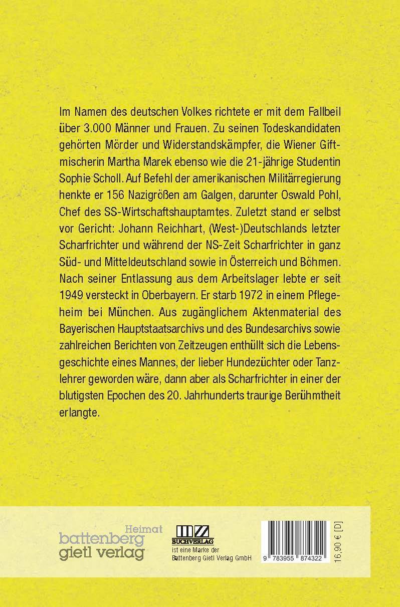 Rückseite: 9783955874322 | Tod durch das Fallbeil | Johann Dachs | Taschenbuch | 160 S. | Deutsch