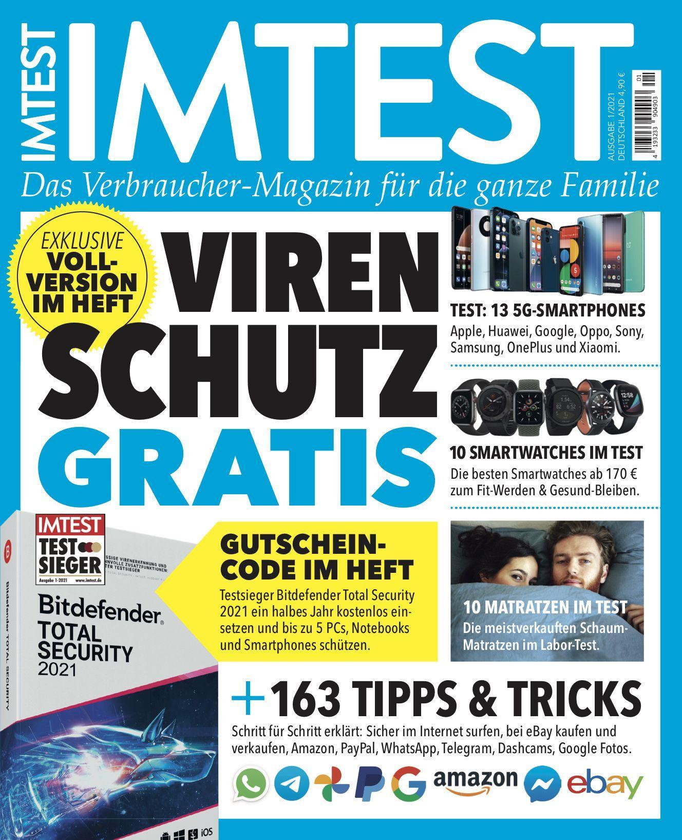 Cover: 9783958561335 | IMTEST - Das Test-Magazin für die ganze Familie | Taschenbuch | 148 S.