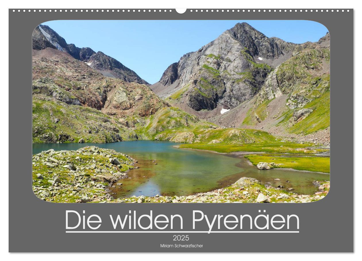 Cover: 9783435178926 | Die wilden Pyrenäen (Wandkalender 2025 DIN A2 quer), CALVENDO...