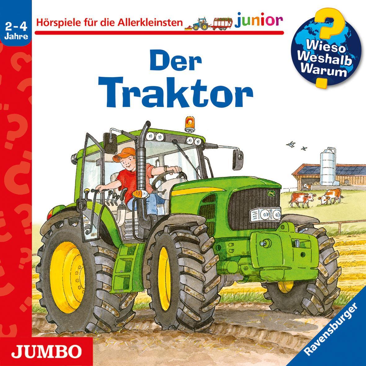 Cover: 9783833733918 | Der Traktor | Wieso? Weshalb? Warum? junior | Wolfgang Metzger (u. a.)