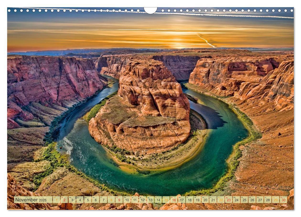 Bild: 9783435481576 | Nationalparks der USA - atemberaubend schön (Wandkalender 2025 DIN...