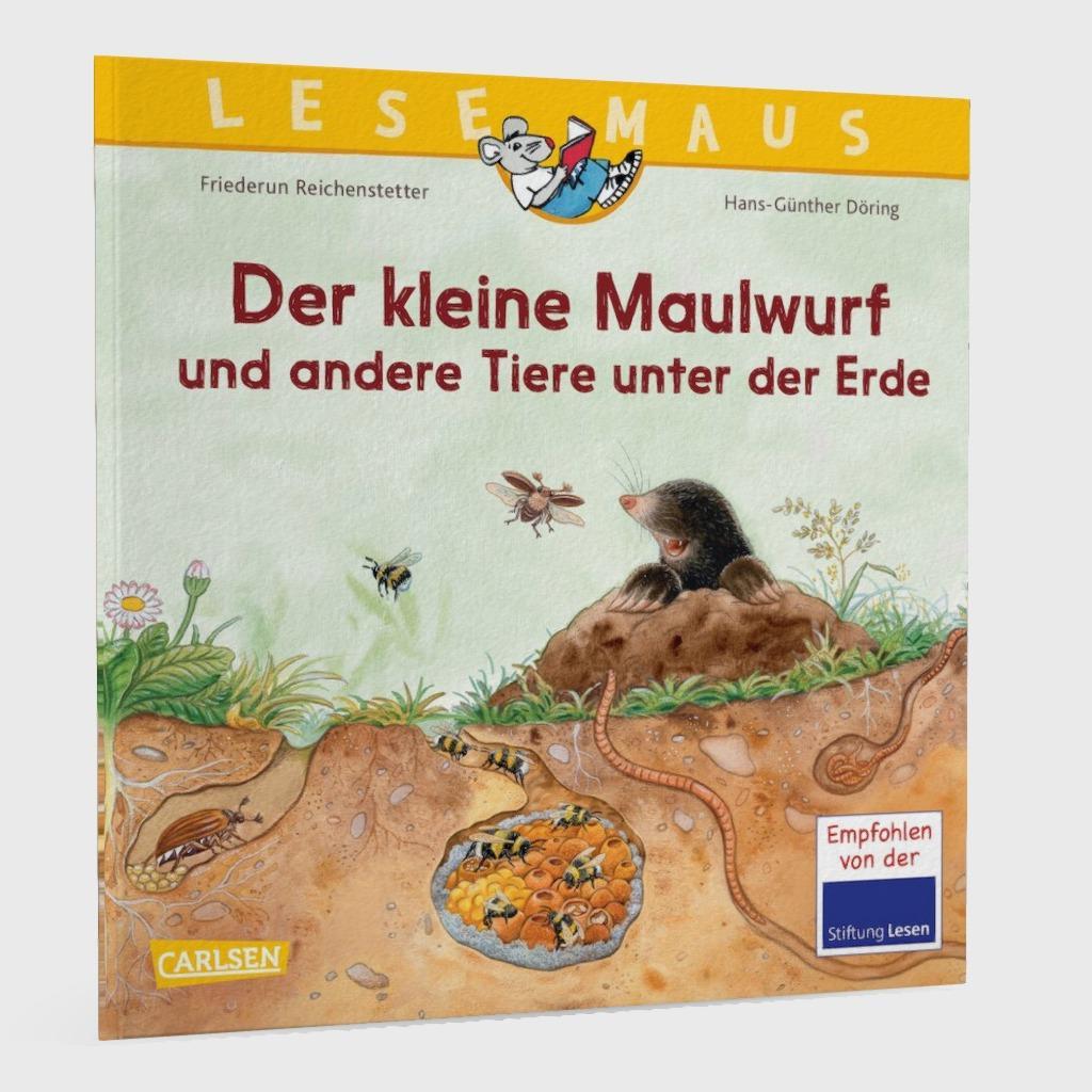 Bild: 9783551083272 | LESEMAUS 178: Der kleine Maulwurf und andere Tiere unter der Erde