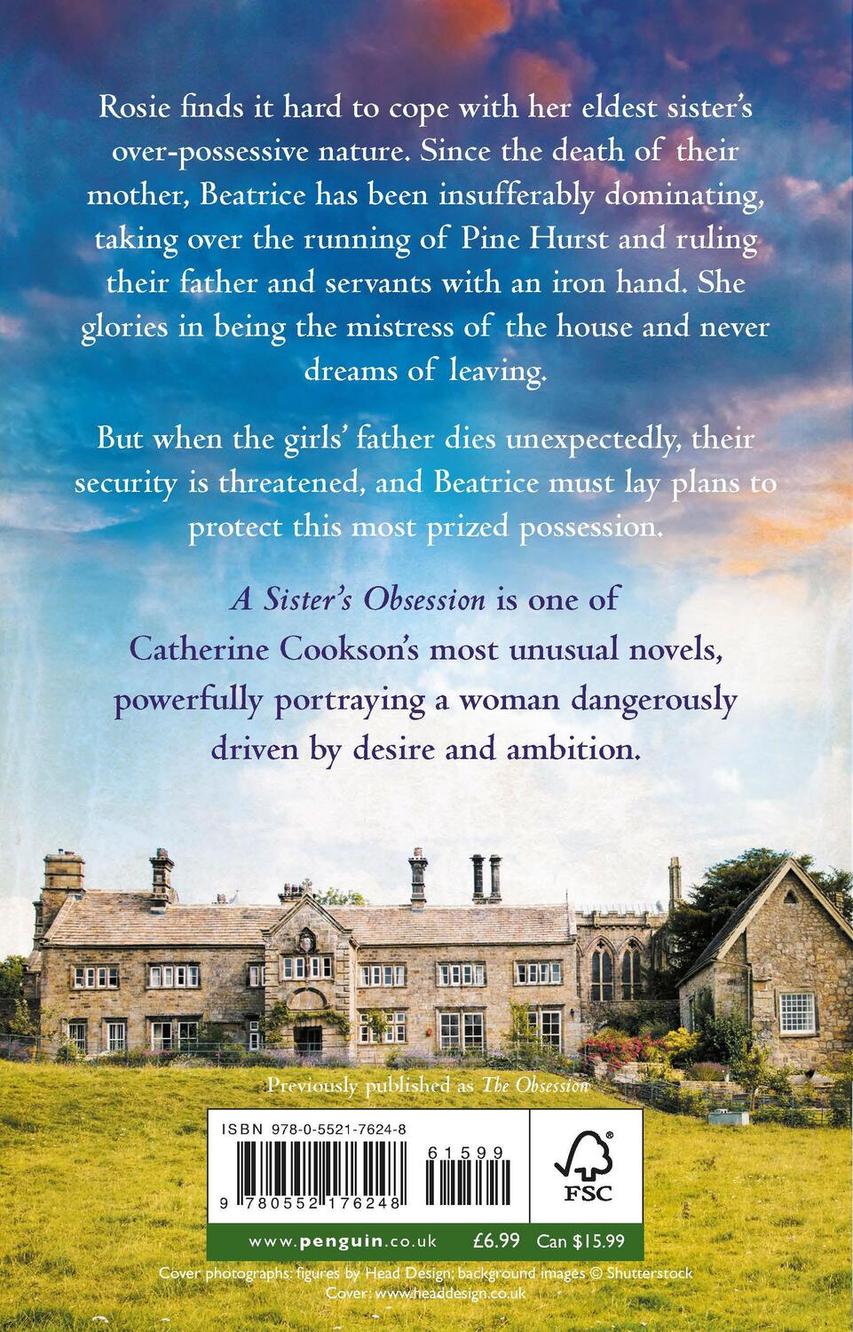 Rückseite: 9780552176248 | A Sister's Obsession | Catherine Cookson | Taschenbuch | Englisch