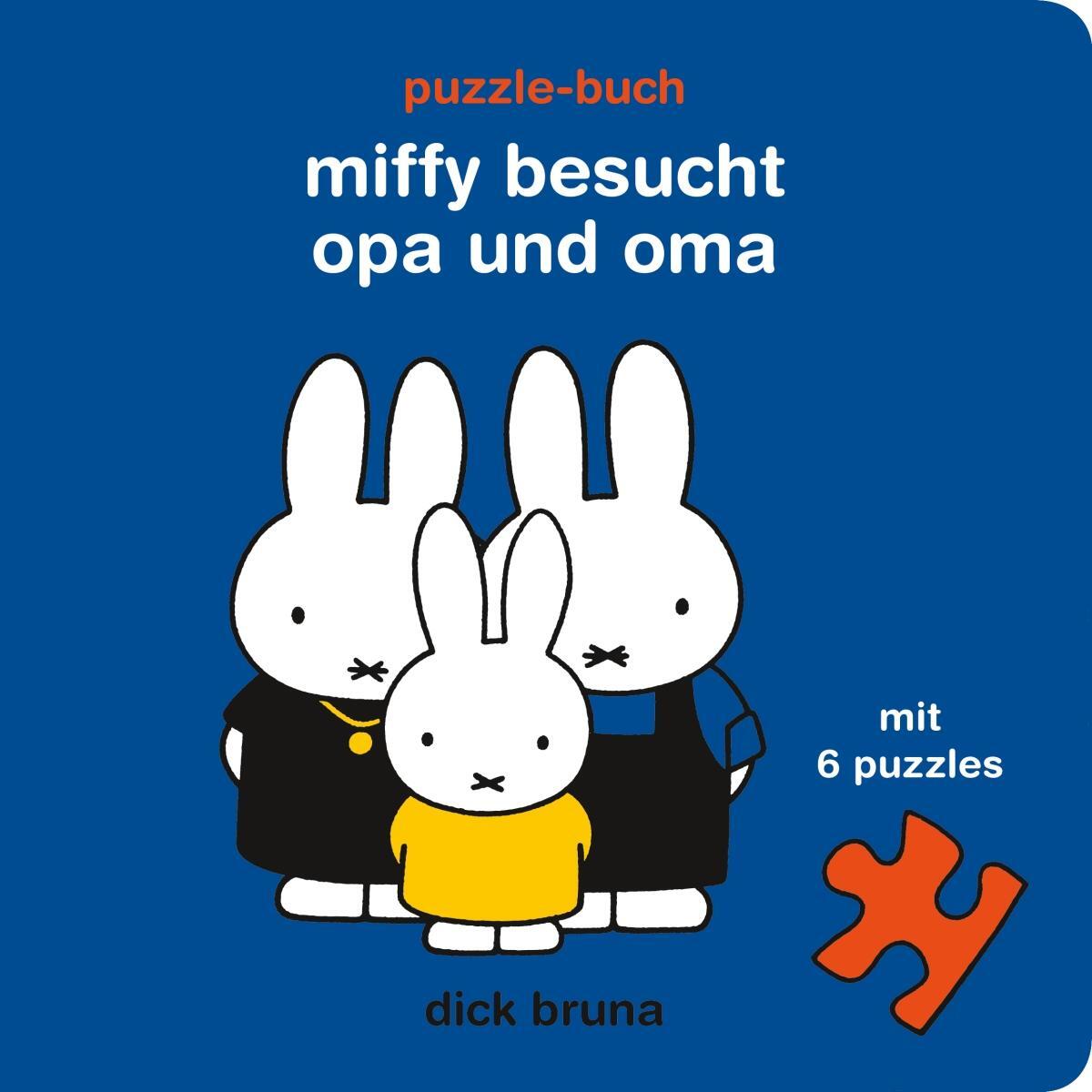 Cover: 9783257012767 | Miffy besucht Opa und Oma | Puzzle-Buch | Dick Bruna | Buch | 12 S.
