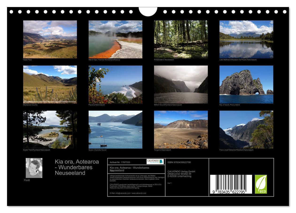 Bild: 9783435622795 | Kia ora, Aotearoa - Wunderbares Neuseeland (Wandkalender 2025 DIN...