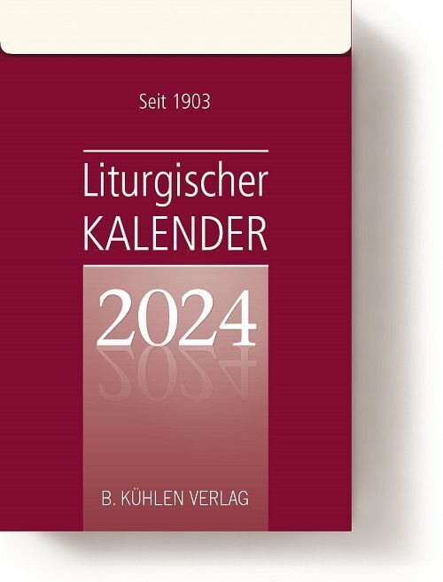 Cover: 9783874485708 | Liturgischer Kalender 2024 | Tagesabreißkalender Block | Klaus Hurtz