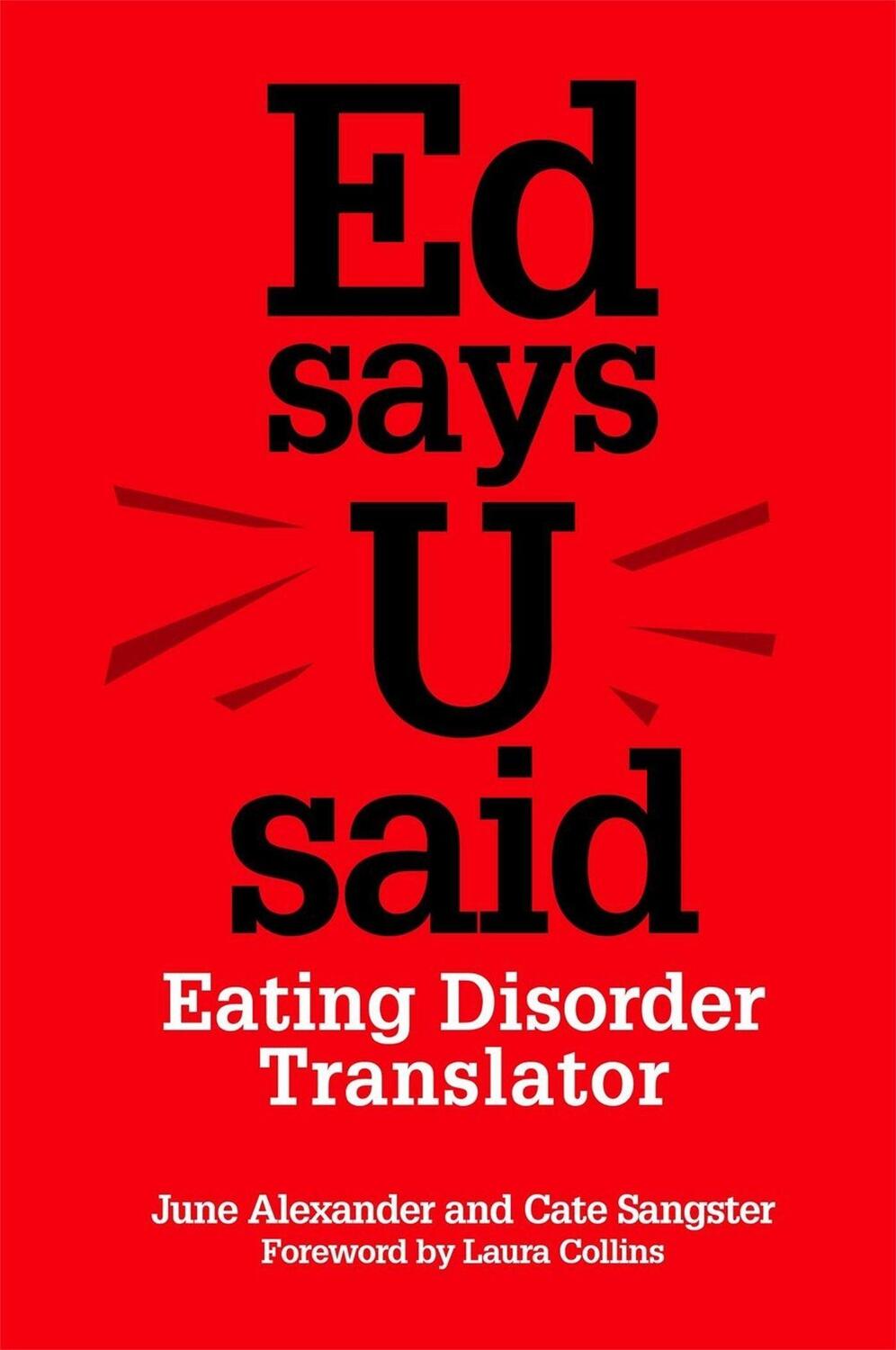 Cover: 9781849053310 | Ed says U said | Eating Disorder Translator | Sangster (u. a.) | Buch