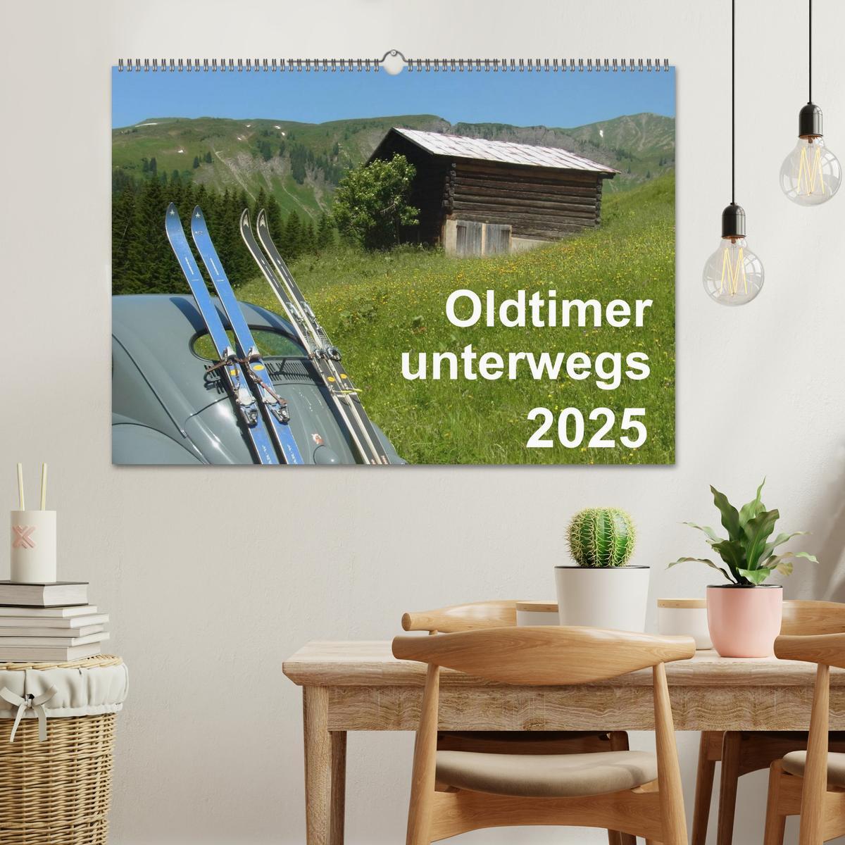 Bild: 9783435570331 | Oldtimer unterwegs - Mobile Raritäten auf Tour (Wandkalender 2025...