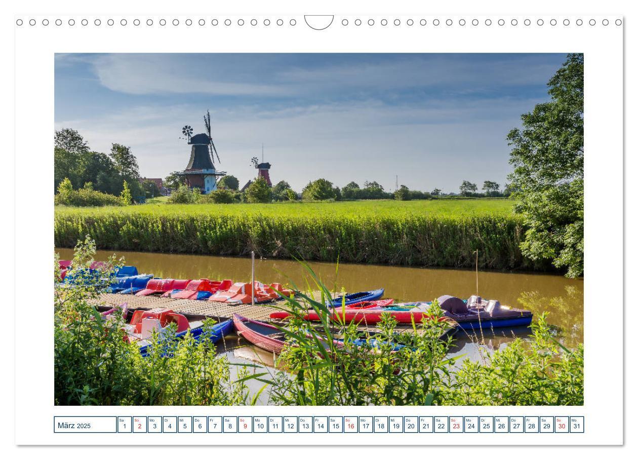 Bild: 9783435130887 | Traumhaftes Ostfriesland (Wandkalender 2025 DIN A3 quer), CALVENDO...