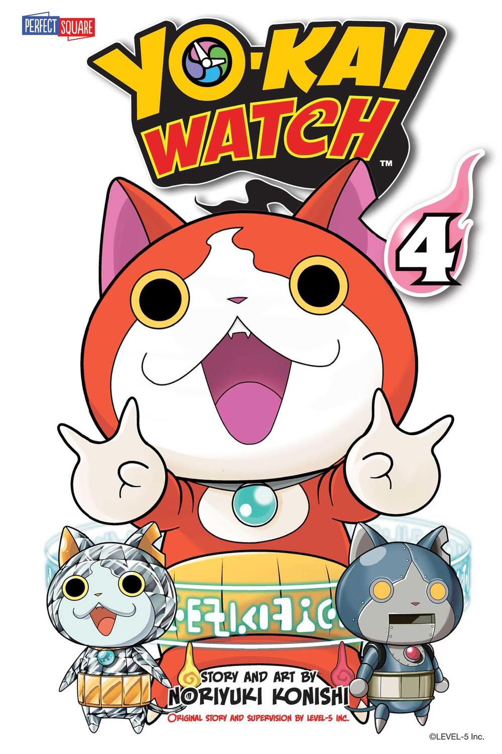 Cover: 9781421582740 | YO-KAI WATCH, Vol. 4 | Noriyuki Konishi | Taschenbuch | Englisch