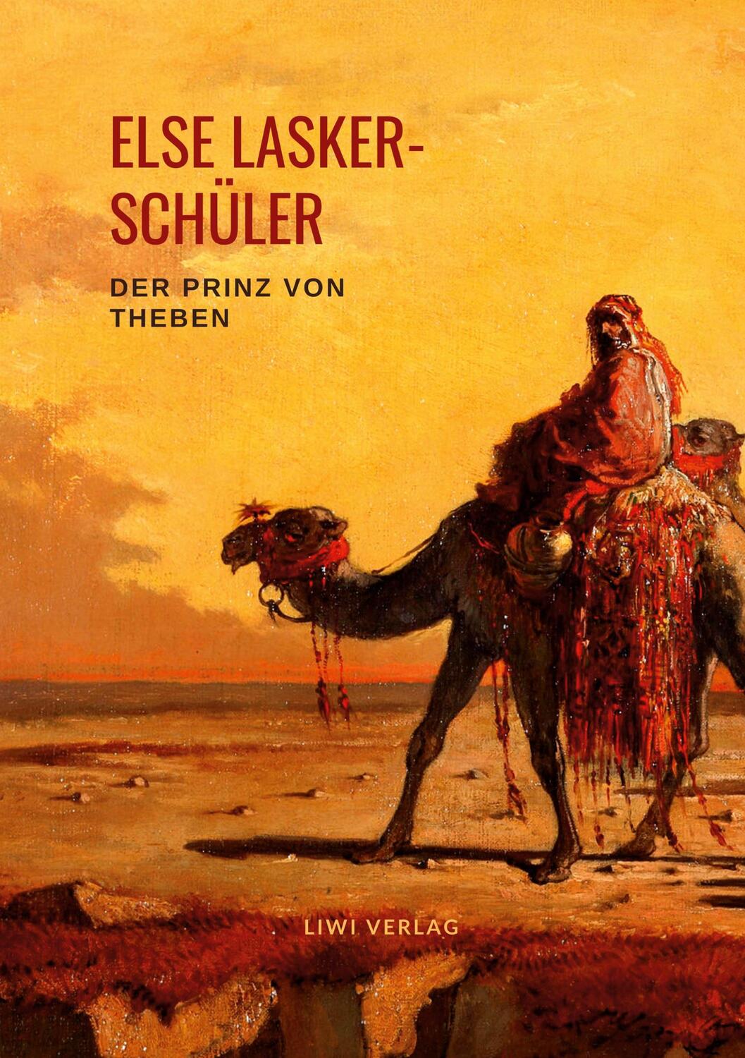 Cover: 9783965423947 | Der Prinz von Theben | Ein Geschichtenbuch | Else Lasker-Schüler