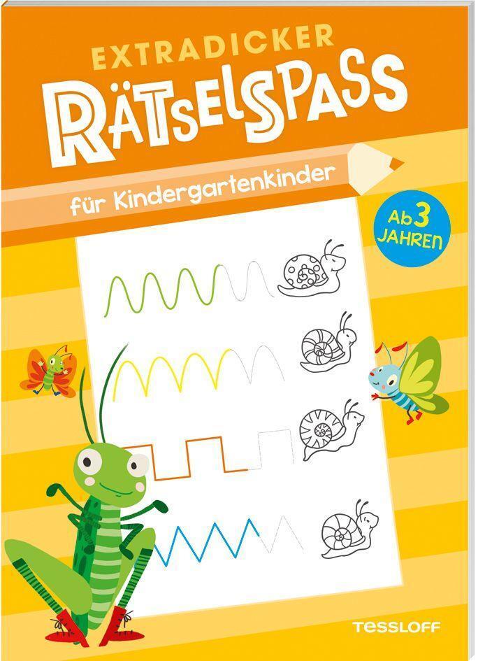 Cover: 9783788641726 | Extradicker Rätselspaß für Kindergartenkinder | Taschenbuch | Deutsch